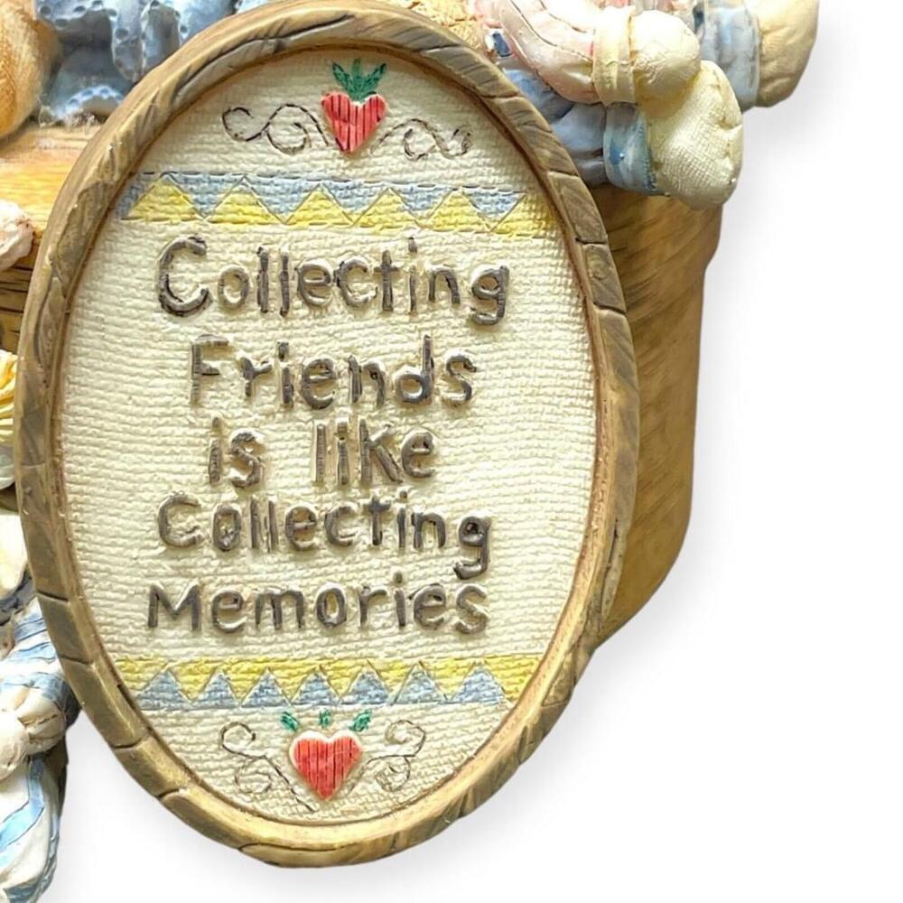 San Francisco Music Box Co Heart Tugs Thats What Friends Are For 1997 WORKS - Picture 4 of 13